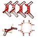 4pcs Right Angle Clamp, 90 Degrees Corner, Picture Frame Holder, Glass, DIY Woodworking Hand Tools