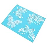 CORHAD Selbstgemacht Siebdruckschablone Schmetterlingsmuster Wiederverwendbar Aus Siebdruckmaterial Leicht Zu Reinigen Für Teenager Basteln Leinwand Holzschild Partydekoration