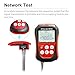 D YEDEMC Fiber Optic Cable Tester Portable Optical Fiber Power Meter FC/SC/ST Universal Interface Integrated OPM, VFL, and RJ45 Functions (OPM-VFL-4)
