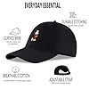 Disney Men's Mickey Mouse Baseball Cap, Snap-Back Dad Hat, Black, L-XL #1