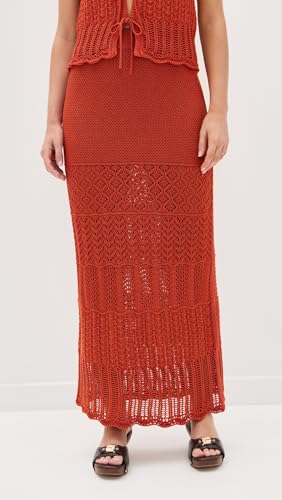 Madewell Women's Pointelle-Stitch Maxi Skirt2