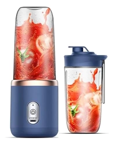 Mini Liquidificador Portátil Mixer Shake Juice 400ml + Copo Extra...