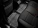 WeatherTech Custom Fit FloorLiners for Lincoln MKX, Nautilus - 2nd Row (448452), Black
