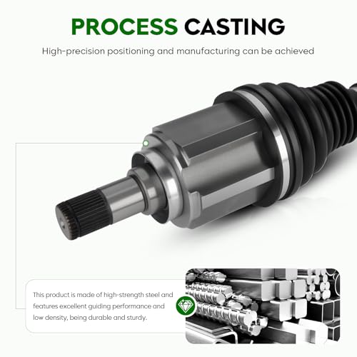 Front Right Passenger Side CV Axle Shaft Assembly (FWD Only) Fit for Chevy Equinox 2018–2023 L4 1.5L & GMC Terrain 2018–2023 L4 1.5L, Not for 4WD/AWD by Youxmoto - Used condition - Image 5
