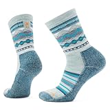 Smartwool Everyday Light Cushion - Calcetines de lana merino Hudson Trail Crew para hombres y mujeres, Medium