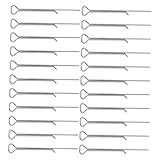 Amosfun 40 Stück Kerzendocht Halter aus Präzise Dochtzentrierung Langlebige Dochtfixierer für DIY...