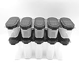 Behälter in Kunststoff mit Deckel 5x120ml und 5x 270ml
