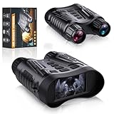 EliteZ 4K Night Vision Goggles, Night Vision Binoculars with 3.2'' HD Screen, 8X Digital Zoom, 32GB Card, Binoculars Night Vision That can Take Photos and Videos for Camping Farm & Security