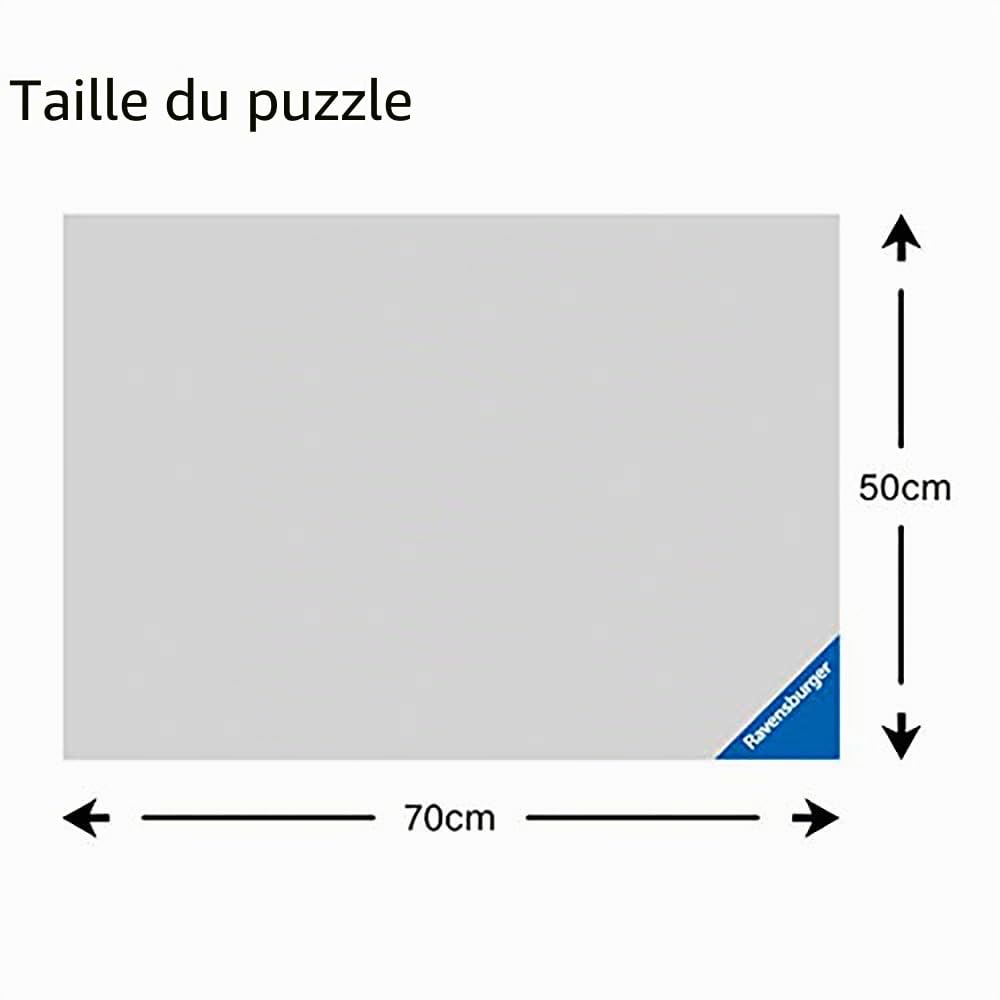 Ravensburger - Puzzle Adulte - Puzzle 1000 p - Le château des Dragons - 15252