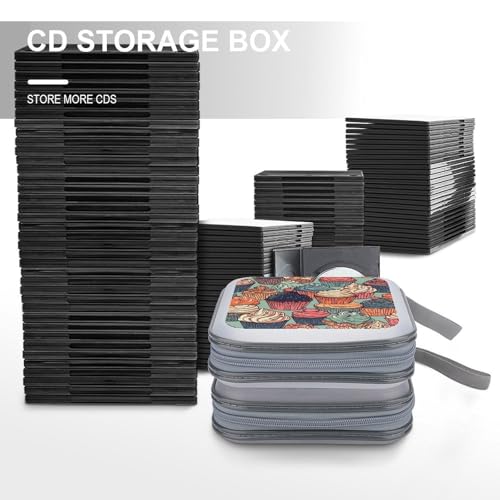 Boîtier CD DVD plastique anti-rayures 40 compartiments pour protéger vos disques à la maison - 6