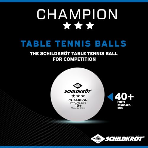 Image of Schildkrot Champion 3 * 40+ Table Tennis Ball (3 Balls Can)