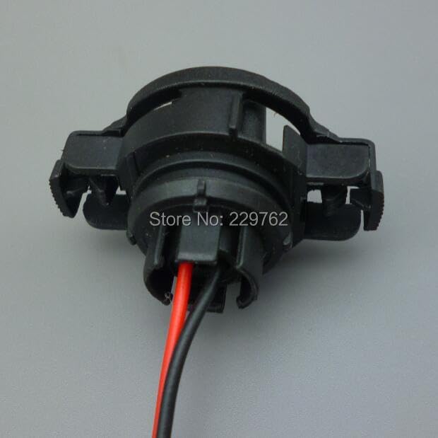 Yierxjwshx 5PCS 5202 H16 2504 PS24W Car Bulbs Socket Auto Male Connector Lamp Holder for Fog Lights Wiring Pigtail Harness