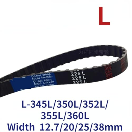 Courroie de distribution 350 L à 93 dents et largeur 38 mm - 2