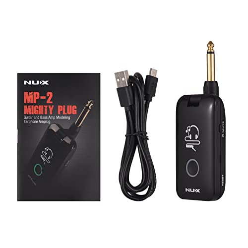 Cnll Mighty Plug MP-2 guitarra elétrica e amplificador de baixo para modelagem de fone de ouvido com