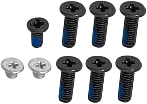 Bottom Case Screws Black for DELL inspiron 3580 3581 3582 | 3583 3584 3585 3590,Inspiron 5570 P75F001,Inspiron 5575 P75F002Without Anti-loosening ScrewsLower Bottom Cover Case Screws