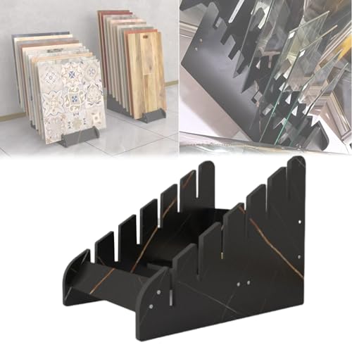 Présentoirs pour carrelage et bois robustes à poser au sol ou comptoir
