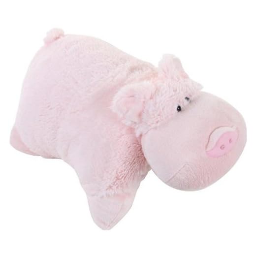 Pillow Pets Wiggly Pig - As Seen on TV Plush-Pillow
