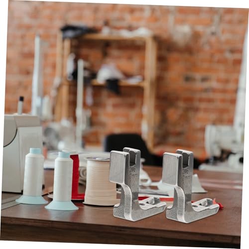 Set de 3 pies prensatelas para máquina de coser industrial miniatura 7