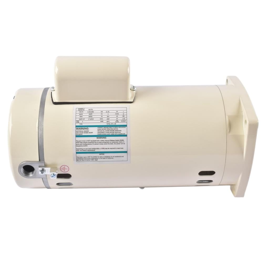 Motore pompa piscina AP01 compatibile con Pentair Whisperflo WFE-4 | Adatto a Pentair SuperFlo SF-N1-1/2-AE; Sostituzione motore 1HP