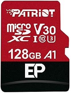 Patriot Memory PEF256GEP31MCX Karta Pamięci Microsd, Czarny/Czerwony, 256 GB