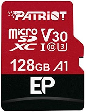 Patriot 128Gb A1 / V30 Micro Sd Card For Android Phones And Tablets, 4K Video Recording - Pef128Gep31Mcx