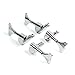 2L+2R Set Electric Bass Guitar Tuning Machines key Head Pegs,Chrome