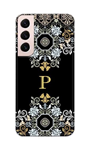 Image of Printed Hard Back Cover Case for Samsung Galaxy S22 Plus 5G | S22+ 5G Back Cover (Alphabet P) -1803