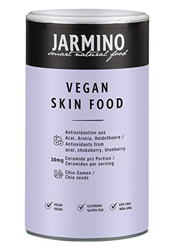 JARMINO Superfood Pulver| Bio Vegan Mix | Trinkpulver für Smoothie, Bowl | Acai & Aronia Pulver bio | Antioxidantien, Vitamin C, Zink, Ceramide | 30 Portionen