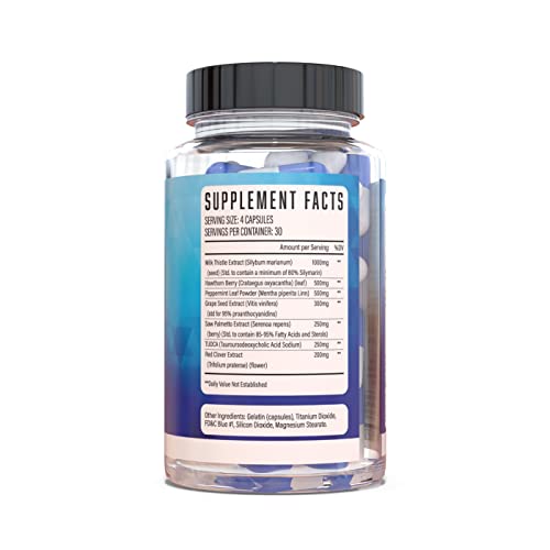 Huge Supplements Defend Cycle Support - Powerful On Cycle Support & Liver Assist - Milk Thistle, Tudca, Hawthorn Berry & More (120 Capsules) #TOP1
