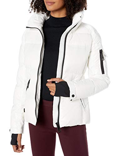 SAM. Women's Freestyle Shaped Down Puffer Jacket, Marshmallow, X-Large