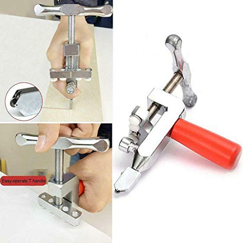 Preisvergleich Produktbild Fliesenschneider Schnittlänge Manuelle Fliesenschneidmaschine Fliesenschneidermaschine Fliesen Schneidmaschine für Preciser Fliesen Schneiden für Buntglas, Fliesen, Glaskunst, Spiegel