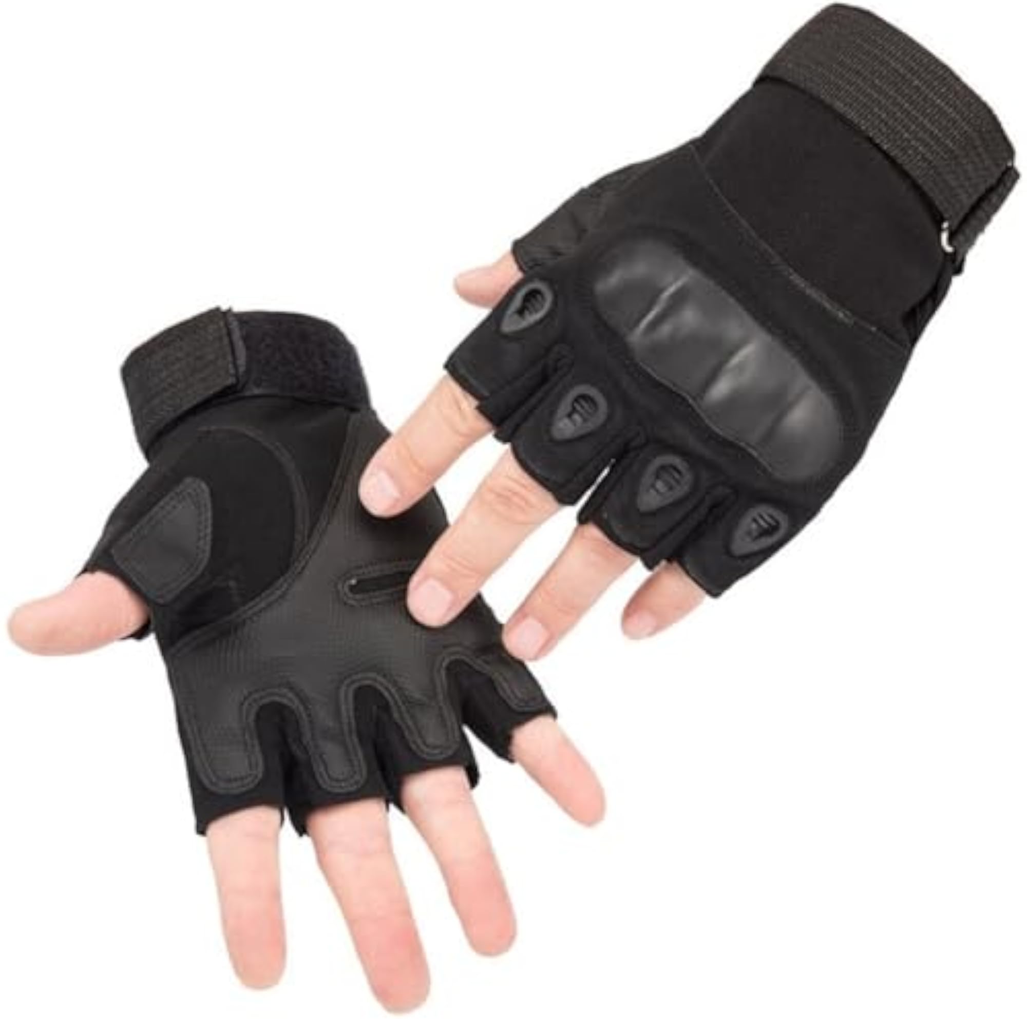 Nylon Tactical Half Finger Gloves for Sports