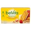 Kraft Belvita Strawberry Yogurt Crunch Pack of 8 (8 Boxes of 5 bars, Total 40 Bars)