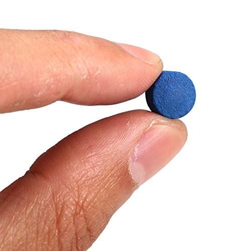mingzhe 50 peças dicas de taco de bilhar cabeça de taco de bilhar 9mm/10mm/12mm/13mm