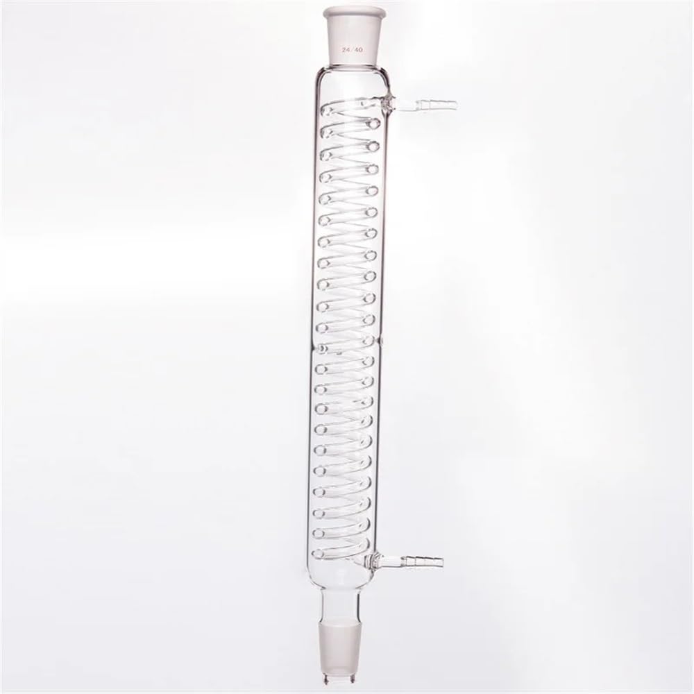 Sprzęt laboratoryjny Złącze skraplacza 24/40 Efektywna długość 200 mm/300 mm/400 mm Φ 10 mm Mała dysza Skraplacz C12 (200mm-C124200)