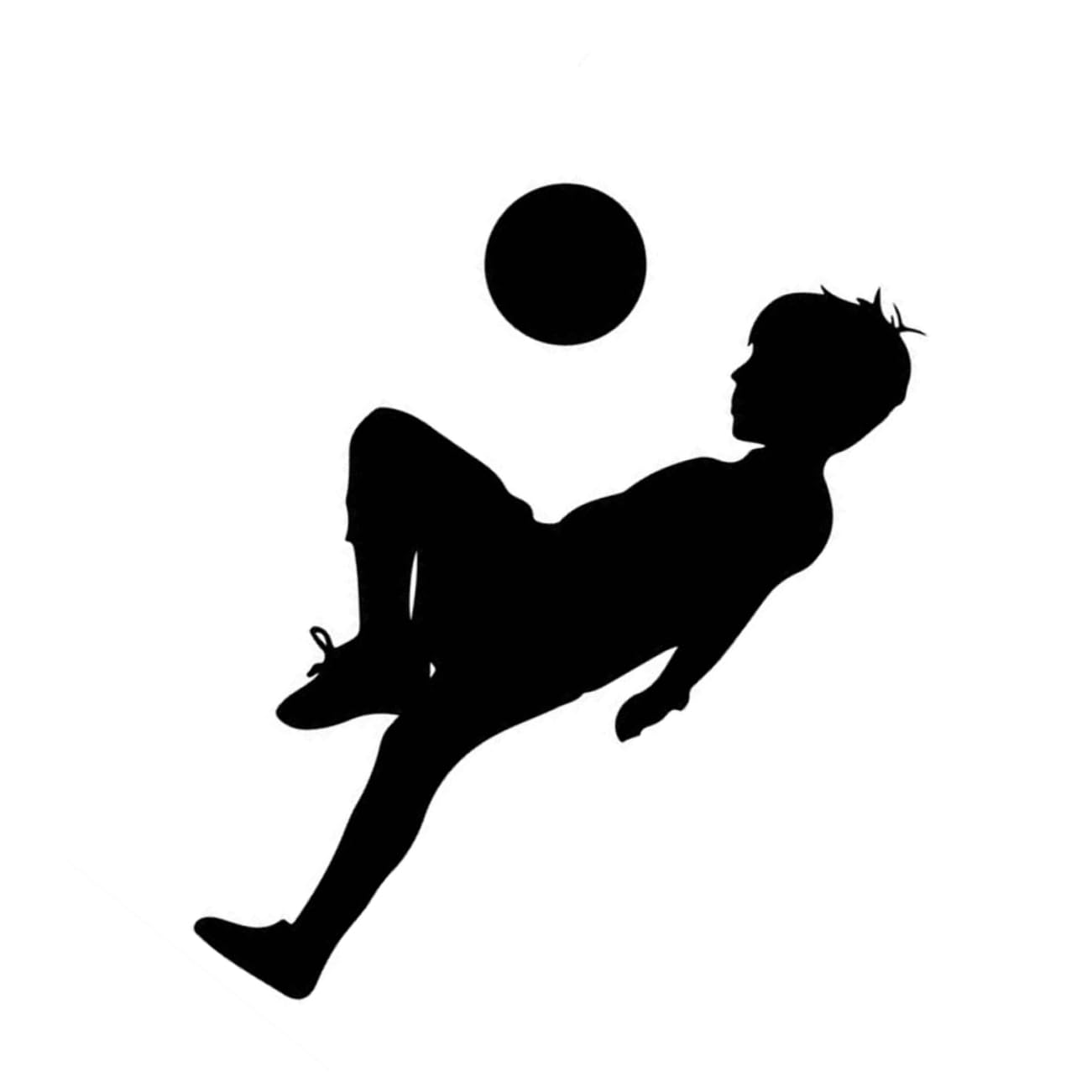 Veemoon 3 Pezzi Adesivi Murali Calcio per Decorazioni Sportive per Camera da Letto Facile da Applicare e Riposizionare per Decorare