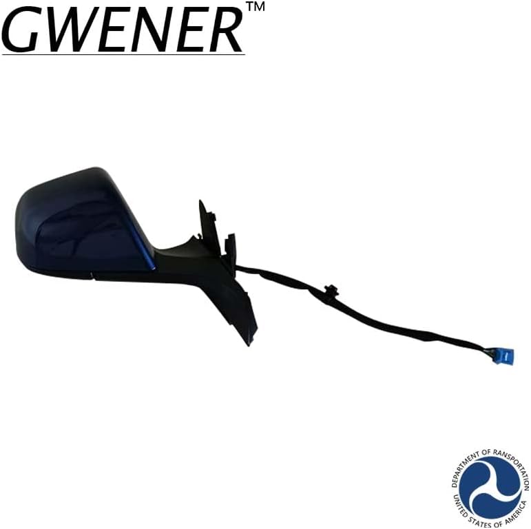 2022-2024 Tesla Model 3 Side Mirror assembly Heated Blue Right
