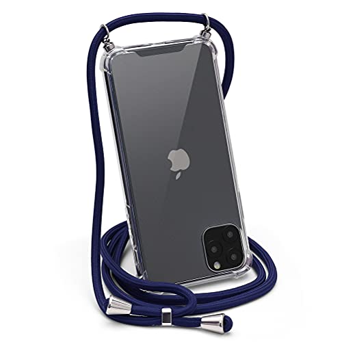 Eouine Capa transversal para iPhone 12 Pro Max [6,7 polegadas] silicone macio transparente com airba