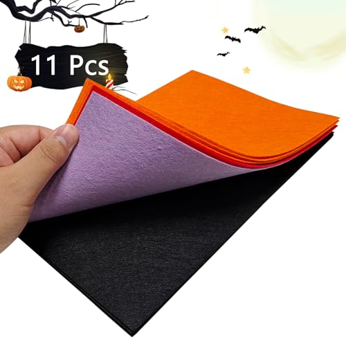 Jtnohx Stiff Felt Sheets, 11 Pcs Felt Fabric - Image 3