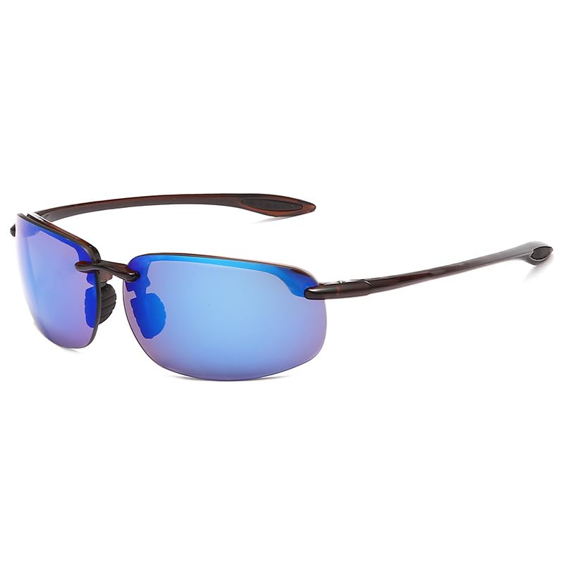 Rimless Aviator Sunglasses for Women and Men, Medium Frame, Tinted Lens, Lightweight Frame, Fashion Eyewear for Daily Wear-picture-13
