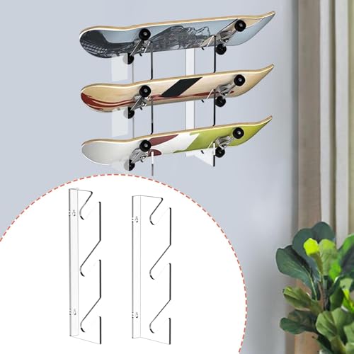 Support mural pour skateboard perfk stop aux chutes de planches dans la maison - 6