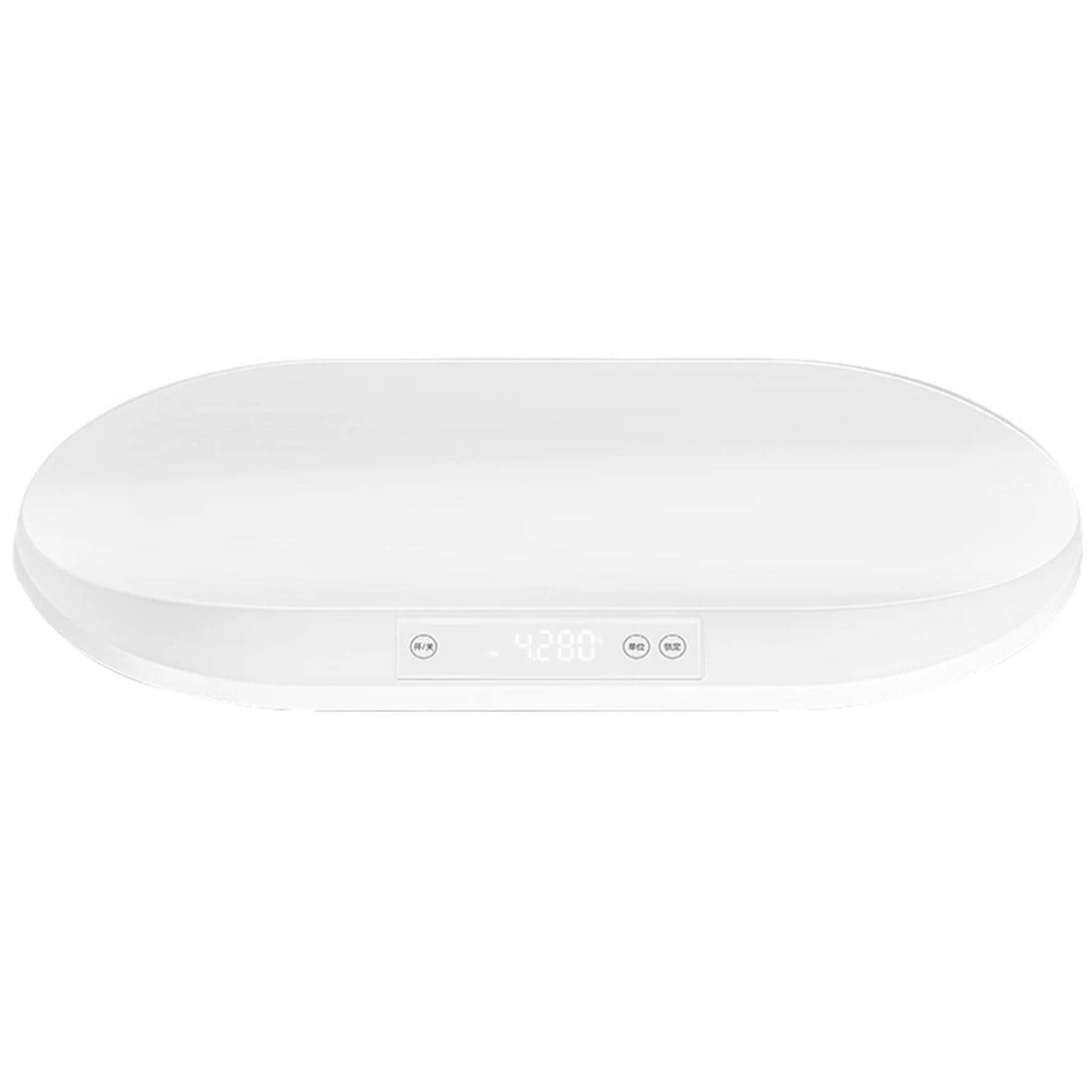 Baby Weight Scale Baby Scale for Weighing Digital 30g-40kg Infant with 150cm Retractable Tape Measure & 4 Kinds of Units Non-Slip Bottom Battery Powered