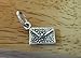 Sterling Silver 3D 12x6mm Cute Textured Purse Wallet Clutch Charm!