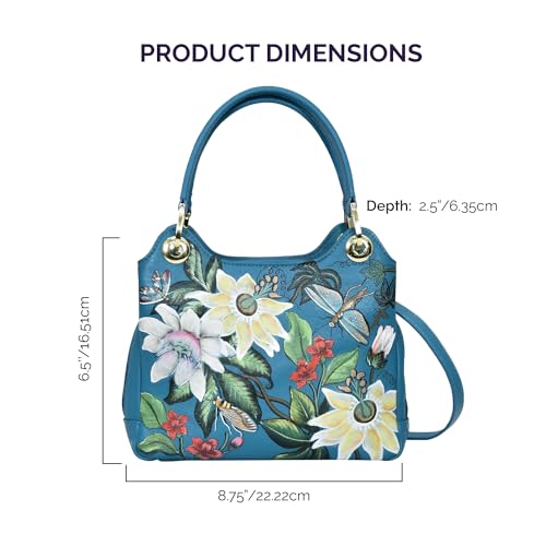 Image of Anuschka Satchel with Crossbody Strap-708