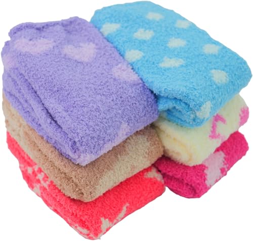 Image of ToBeInStyle Women's Pack of 6 Assorted Style Winter Socks