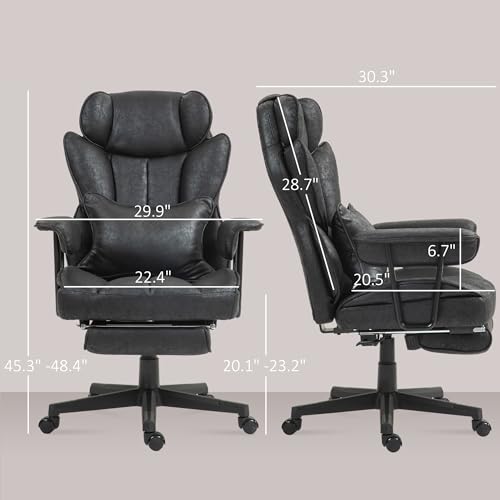 Homcom US921-759V80BK0131 Massage Executive Office Chair thumb #2