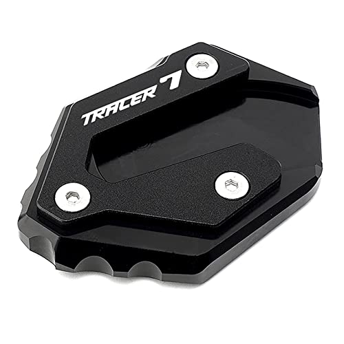 Almohadilla de extensión de soporte lateral de motocicleta para Yamaha Tracer 7 GT 2021 2022 2023 TRACER7 Kickstand Placa de soporte ampliadora