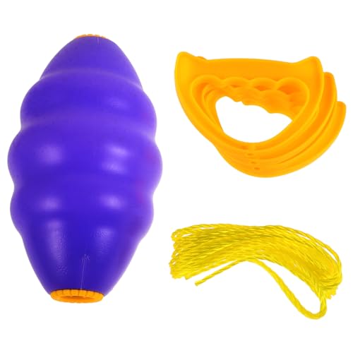 ibasenice Kinder Fitnessgerät Jumbo Speedball aus Kunststoff für Sensorisches Training und Armkraftentwicklung Ballspielzeug für Draußen zur Familienaktivität