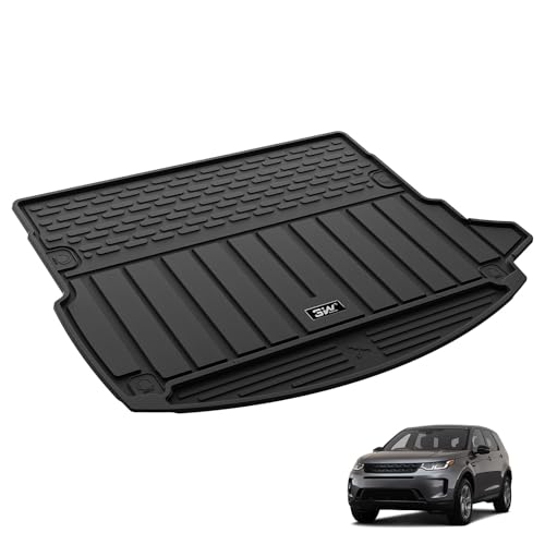 3W Boot Liner Fit for Land Rover Discovery Sport L550 2022-2026, Odorless Thorex™ Dog Friendly Premium Trunk Protection Mats, All Weather Waterproof Anti Slip Easy to Clean Car Accessory