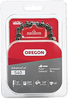 Oregon S40 AdvanceCut 10-Inch Chainsaw Chain, Fits Craftsman, Poulan, Remington,Brown/A
